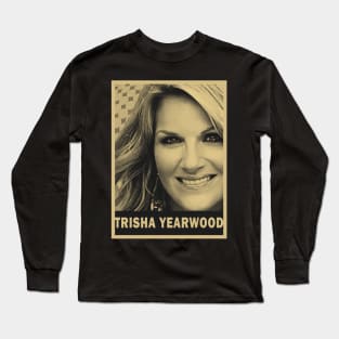 brown cream trisha yearwood Long Sleeve T-Shirt